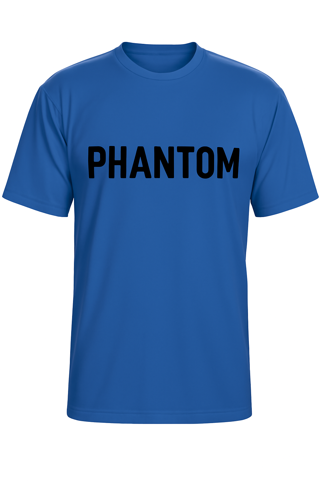 Men's "PHANTOM" Cargo Pants in Black, Royal Blue & Heather Grey – Streetwear with Bold Branding
